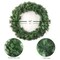 2-Pack 48" Deluxe Evergreen Double Wreath | Lifelike Greenery | Indoor/Outdoor Use | Holiday & Christmas Décor | Perfect for Front Door, Mantels, & Walls